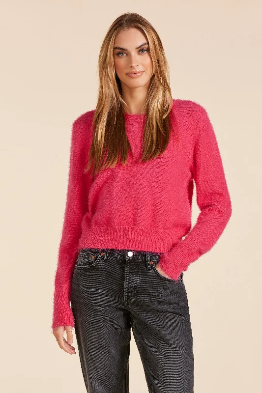 CREWNECK CROPPED SWEATER