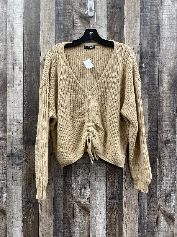 Sweater By Shein In Tan, Size: S