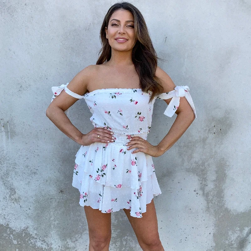 True Potential Floral Romper