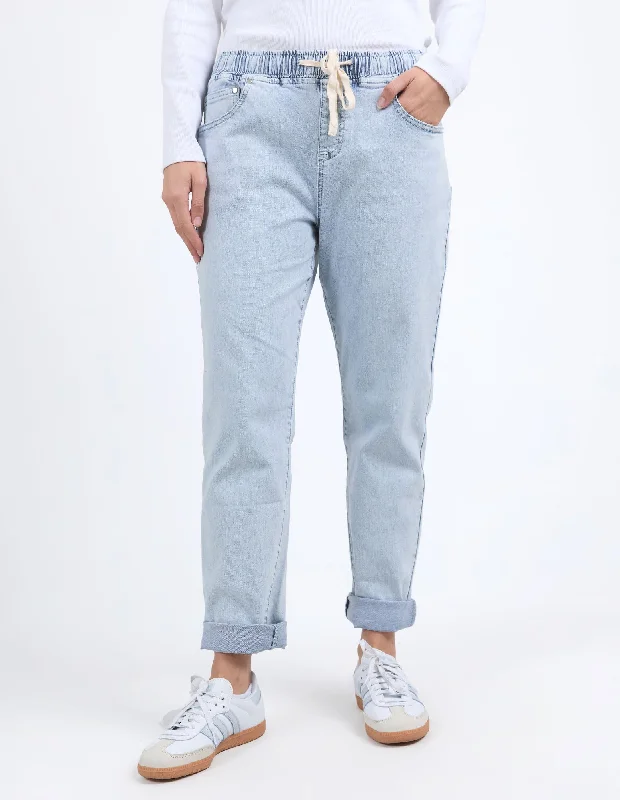 Juliette Jogger Jean - Vintage Pale Blue