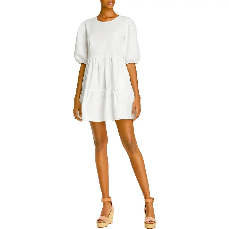 Womens Tiered Casual Mini Dress