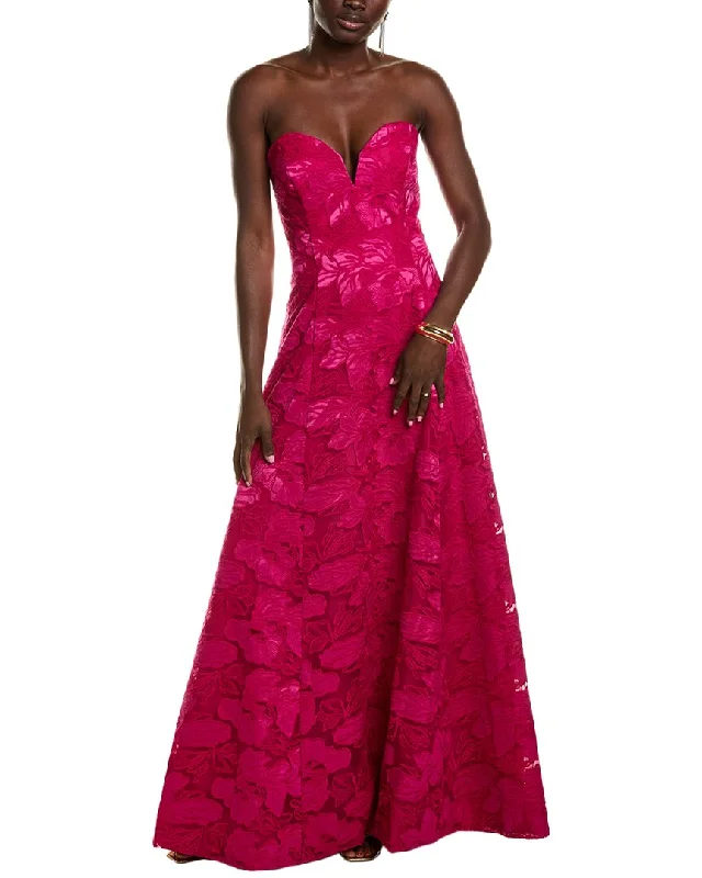 ML Monique Lhuillier Francine Maxi Dress