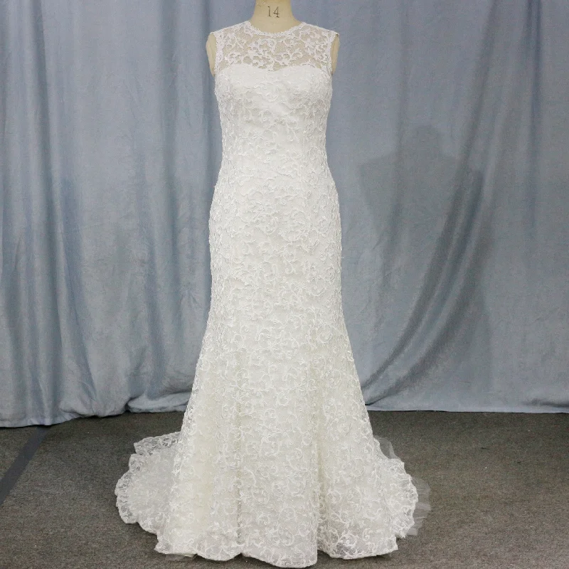 Vintage Plus Size Mermaid and Trumpet Lace Wedding Dresses