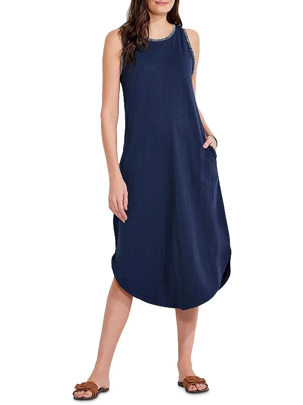 Womens Scoop Neck Long Maxi Dress