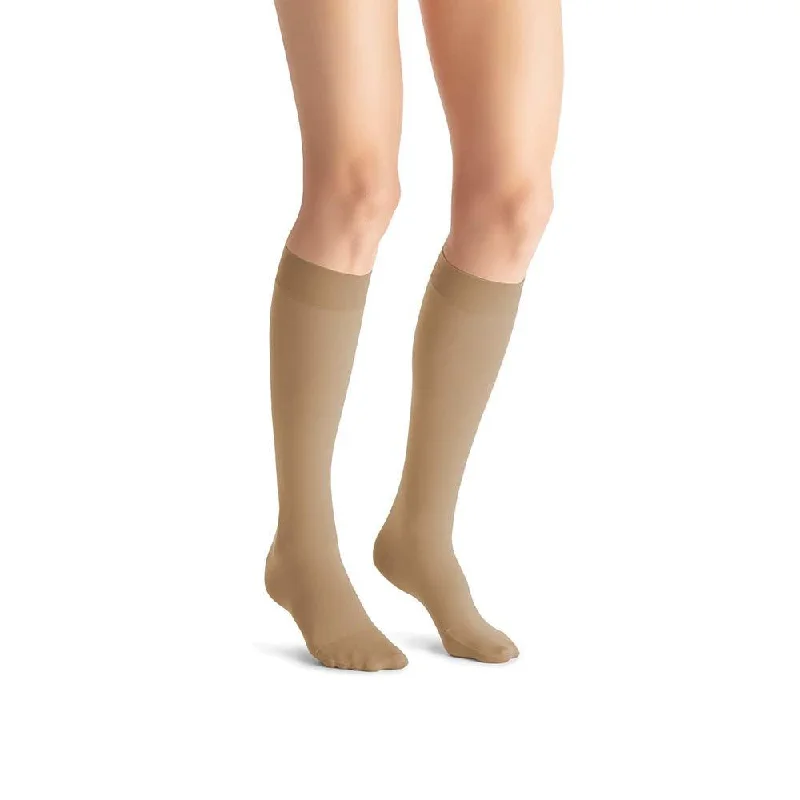 JOBST Opaque Compression Stockings, 15-20 mmHg, Knee High, Closed Toe