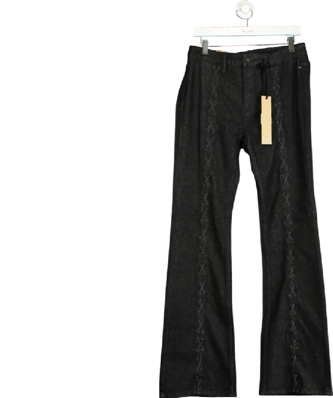 Ksubi Black Soho Ebony Laced Jean W30