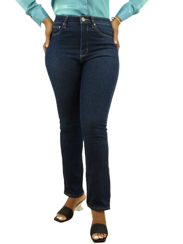 BJ5480STL, Cozzi, Women's Straight Leg Jeans Pants- 5/6-15/16