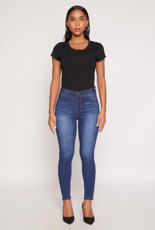 WAX Stretch High Waisted Skinny Jeans