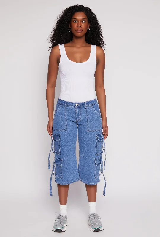 VIP Cargo Capri Jeans