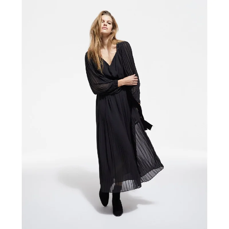 Long-sleeved Maxi Dress