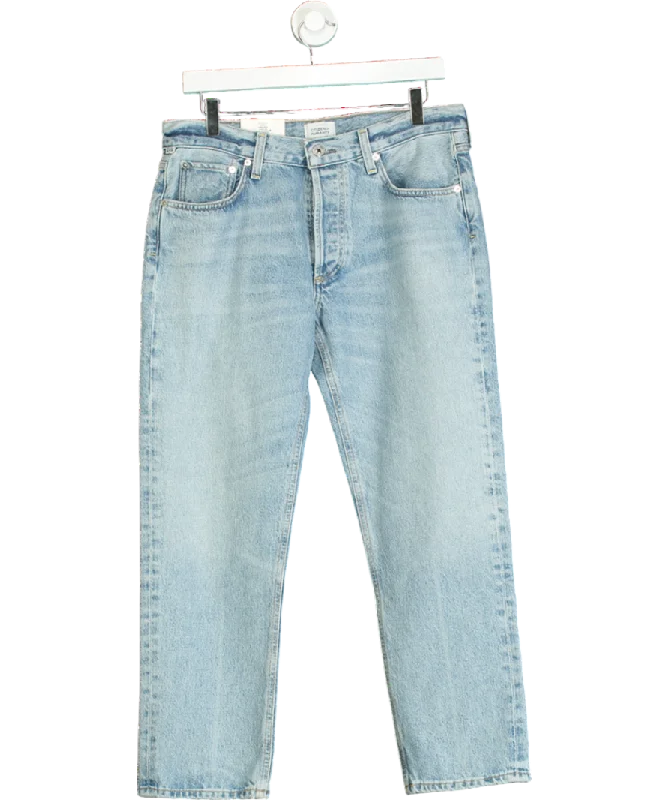 Citizens of Humanity Blue Isla Low-rise Straight Jeans W28