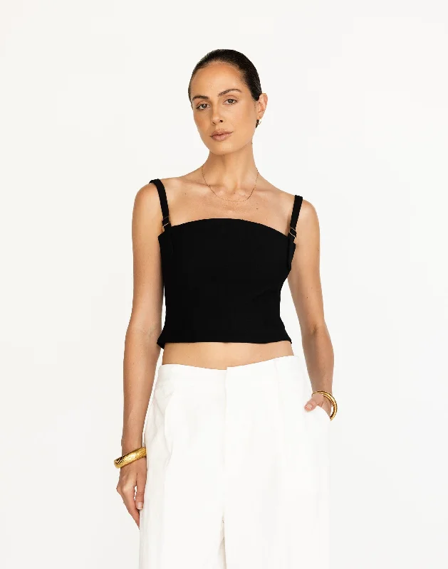 Dominique Top (Black)