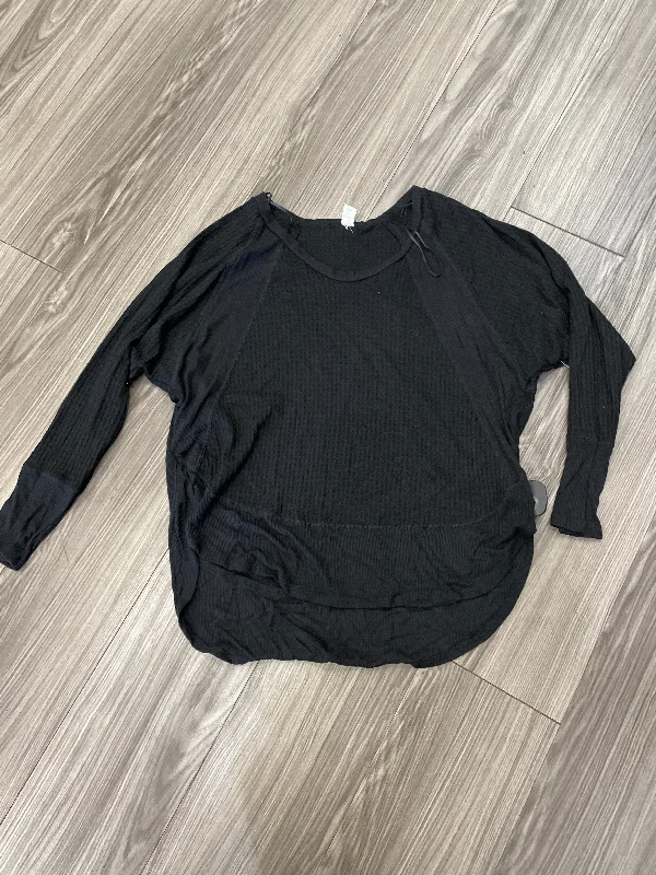 Top Long Sleeve By Clothes Mentor In Black, Size: S