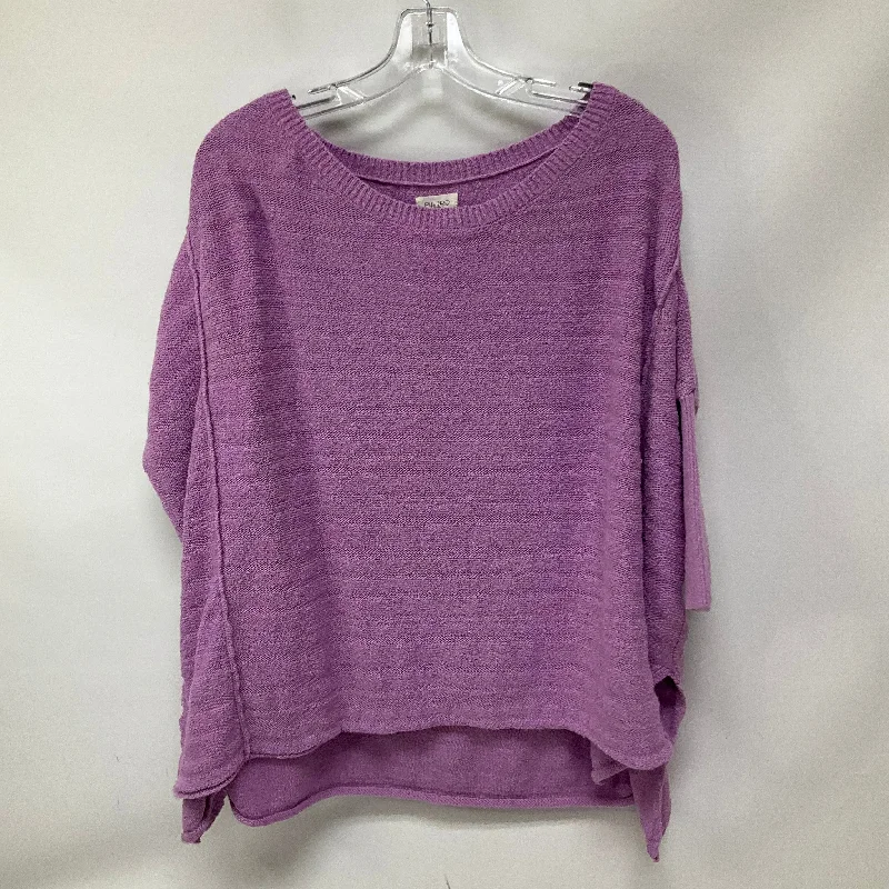 Top Long Sleeve By Pilcro In Purple, Size: S